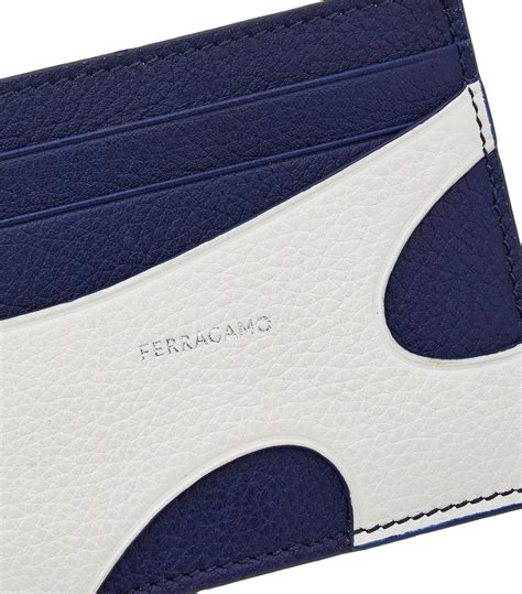 replica ferragamo designer card holder|FERRAGAMO Cut out credit card holder .